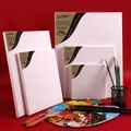 Oil Canvas Easel White Frame Cotton Drawing Board Various Sizes Suitable For Gouache Acrylic