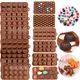 28 Styles Chocolate Silicone Mold Cake Decorating Tools Mini Coffee Beans Heart Shaped Candy Sweets