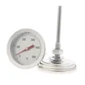 Barbecue Charcoal Grill Pit Wood Smoker Temperature Gauge Grill Pit Thermometer for Barbecue Meat