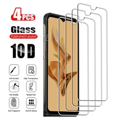4Pcs Tempered Glass For Ulefone Armor 17 Pro Armor17 17Pro Armor17Pro 6.58inch Screen Protector Phone Protective Glass Film 9H