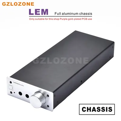 ZERO-ZONE LEM Full Aluminum Preamplifier Chassis For Purple Gold-plated Version Lehmann Headphone