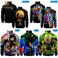 New Japanese Anime Dragon Ball Jacket Autumn Casual Sweatshirt Hoodie Coat Jacket Brand Baseball