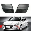 1606413980 Front Bumper Headlamp Headlight Washer Spray Cover Cap For Peugeot 508 2010 2011 2012