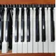 For Yamaha GH Keyboard P120 P140 P155 cp300 cp33 White black Keys Keyboard Part Used