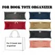 For D Book Tote organizer Insert bag Makeup Handbag Organizer Travel Inner Purse Baby Cosmetic Mommy