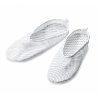 Self Confort - Chaussons antiglisse salle de bain - Taille : l - l - Blanc - Blanc