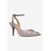 Wide Width Women's Leander Pump by J. Renee in Pewter (Size 9 W)