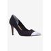 Wide Width Women's Garbina Pump by J. Renee in Black (Size 9 1/2 W)