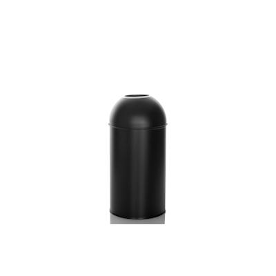 Abfallsammler / Mülleimer CLEAN OR 50L schwarz matt Inneneimer Metall hjh OFFICE Image