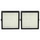 vhbw Filter Set 2x Filters compatible with Nilfisk King, Nilfisk Compact Vacuum Cleaner - HEPA Filter, Allergy Filter