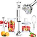 Immersion Blender, 5 in 1 Hand Blender 500W