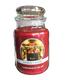 Yankee Candle Christmas in the Air Cinnamon Berry Swirl Large Jar Candle 22 oz