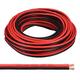 sourcing map Electrical Wire Cable 8AWG 50ft 2468 Electrical Wire PVC Cord Copper Red Black Cable for LED Strips Lamps Lighting