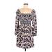 Sanctuary Casual Dress: Blue Floral Dresses - Women's Size 6