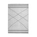 Gray 158 x 31 x 0.4 in Area Rug - Lofy Geometric Area Rug w/ Non-Slip Backing Polyester/Cotton | 158 H x 31 W x 0.4 D in | Wayfair