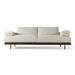 AllModern Clayton 91" Pillow Top Arm Convertible Sofa w/ Reversible Cushions Wood/Solid Wood/Other Fabrics/Other Performance Fabrics | Wayfair
