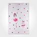 Black/Brown 99 x 94 x 0.4 in Area Rug - Zoomie Kids Kaia White Kids Digital Print Area Rug Polyester/Cotton | 99 H x 94 W x 0.4 D in | Wayfair