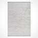 White 237 x 47 x 0.4 in Area Rug - Latitude Run® Edivaldo Striped Machine Woven Acrylic Area Rug in Gray Polyester/Cotton | Wayfair