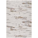 Gold Rectangle 2'7" x 4' Area Rug - 17 Stories Sive Area Rug w/ Non-Slip Backing 48.0 x 31.0 x 0.4 in Metal/Cotton | Wayfair