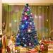 The Holiday Aisle® 5.9' Lighted Christmas Tree, Stainless Steel in Green | 17.7 D in | Wayfair 5C7DD7909370434BB2688951FBD222A1
