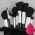 Ensemble de pinceaux de maquillage super doux ombre à barrage brosse contour poudre At