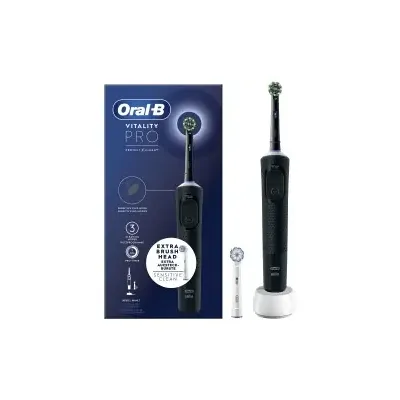 Oral-B Vitality Pro Adulte Brosse à dents rotative oscillante Noir