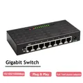 Gigabit Switch 8 5 Port 1000Mbps Ethernet Switch High Performance Network Fast Switch RJ45 Hub