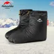 Naturehike 90% White Goose 700FP Down Socks Camping Shoe Cover Waterproof Windproof Indoor Foot Sock