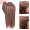 Leeons Natürliche Braun Haar Stück 2 Clip In Haar Stück Clip In Haar Extensions Haarteile