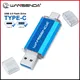 Wansenda 32GB USB C Flash-Laufwerk 64/128/256 GB Typ C Pen drive für Samsung Galaxy S10/S9/S8/S8