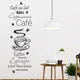 Französisch deutsch irisch kaffee wörter fenster wanda uf kleber aufkleber café au lait mokka