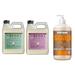 Liquid Hand Soap Refill 1 Pack Basil 1 Pack Peony 33 OZ each include 1 32 OZ Bottle of Bath & Shower Gel Soap Citrus/Mint