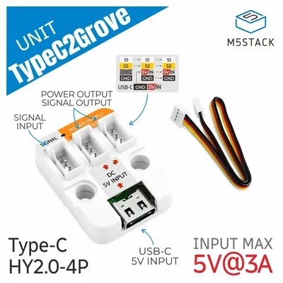 Offizielle M5Stack-Einheit vom Typ C2Grove Image