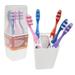 Brush Bues Toothbrush Set - 5 Pack Plastic Canister Included Case of 12