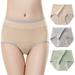 SZXZYGS Reusable Panty Liners for Women Bladder Leaks Women s 3 Mixed Color High Waisted Breathable Comfortable Briefs Menstrual Leak Proof Sanitary Pants