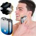 Tuobarr Christmas Savings Clearance 2023! USB Rechargeable Electric Shaver Mini Portable Face Cordless Shavers Wet & Dry Sma Size Macne Shaving For Men