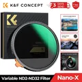 K & F Concept 49-82mm filtro ND variabile True Color 28 strati filtro Nano-X ND2-ND32 per fotocamera