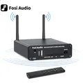 Fosi Audio T10 Amplificatore audio stereo TPA3116 100W Potente amplificatore audio Wifi con Wi-Fi 2.4G Bluetooth U-disk APP telecomando
