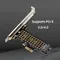 M.2 NVME B & M Key To PCIe 4.0/3.0 X1 x1 X4 x8 x16 scheda adattatore interfaccia scheda madre PC per 2230 2242 2260 2280 SSD Hard Disk