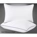 Cooling Pillow for Side Back and Stomach Sleepers Set of 2 - WHITE