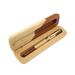 NUOLUX Signing Pen Set Joint Roseood Ball-point Pen with Wooden Box Office School Stationary Supplies