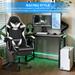CUSchoice Ergonomic Adjustable High-Back Racing Gaming Chair,Swivel Design with Footrest