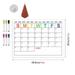 NUOLUX 1 Set of To Do List Planner Board Schedule Board Erasable Planning Board Planning Magnetic Board