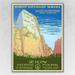 20 x 28 in. Zion National Park C1938 Vintage Travel Poster Wall Art Multi Color