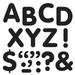 Stick-Eze 2 in. Letters & Marks Black - Pack of 6