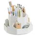 Pencil Pen Holder for Desk 9 Slots 360 Degree Rotating Desk Organizer Desktop Storage Pen Organizers Stationery Supplies Cute Pencil Cup Pot for Office School Home & Art Supplies