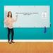 Magnetic Glass Whiteboard 96 x 48 in. - White