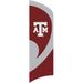 Texas A&M Tall Team Flag with pole