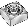 ZORO SELECT U51096.050.0001 1/2"-13 Stainless Steel Plain Finish Square Nut -