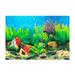 COOLL Colorful Aquarium Backdrop Fish Tank Background Aquarium Background Double Sided 3d Effect Clear Print Terrarium Underwater